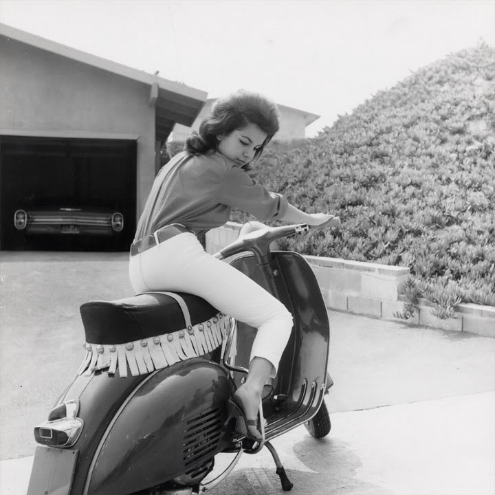 Annette Funicello Vespa